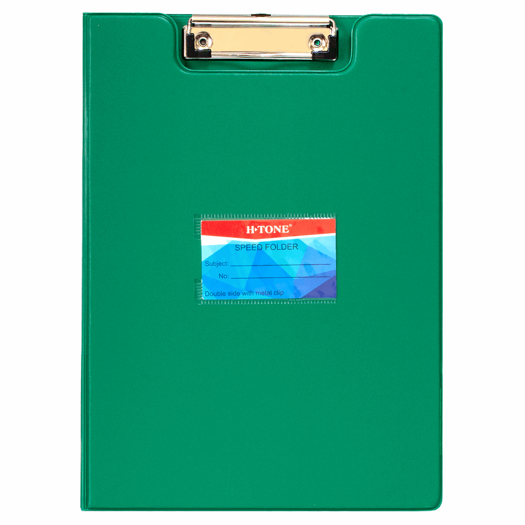 Кліпборд-папка А4, PVC, зелена H-Tone (JJ40917-green)